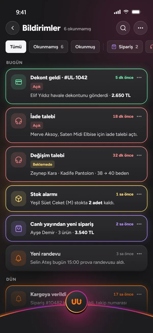 Bildirimler