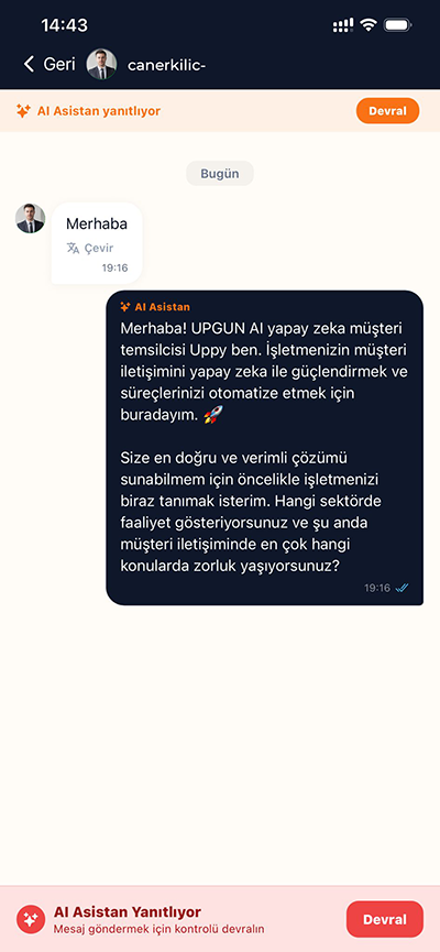 UppyPro Mobil Uygulama Ekran 4